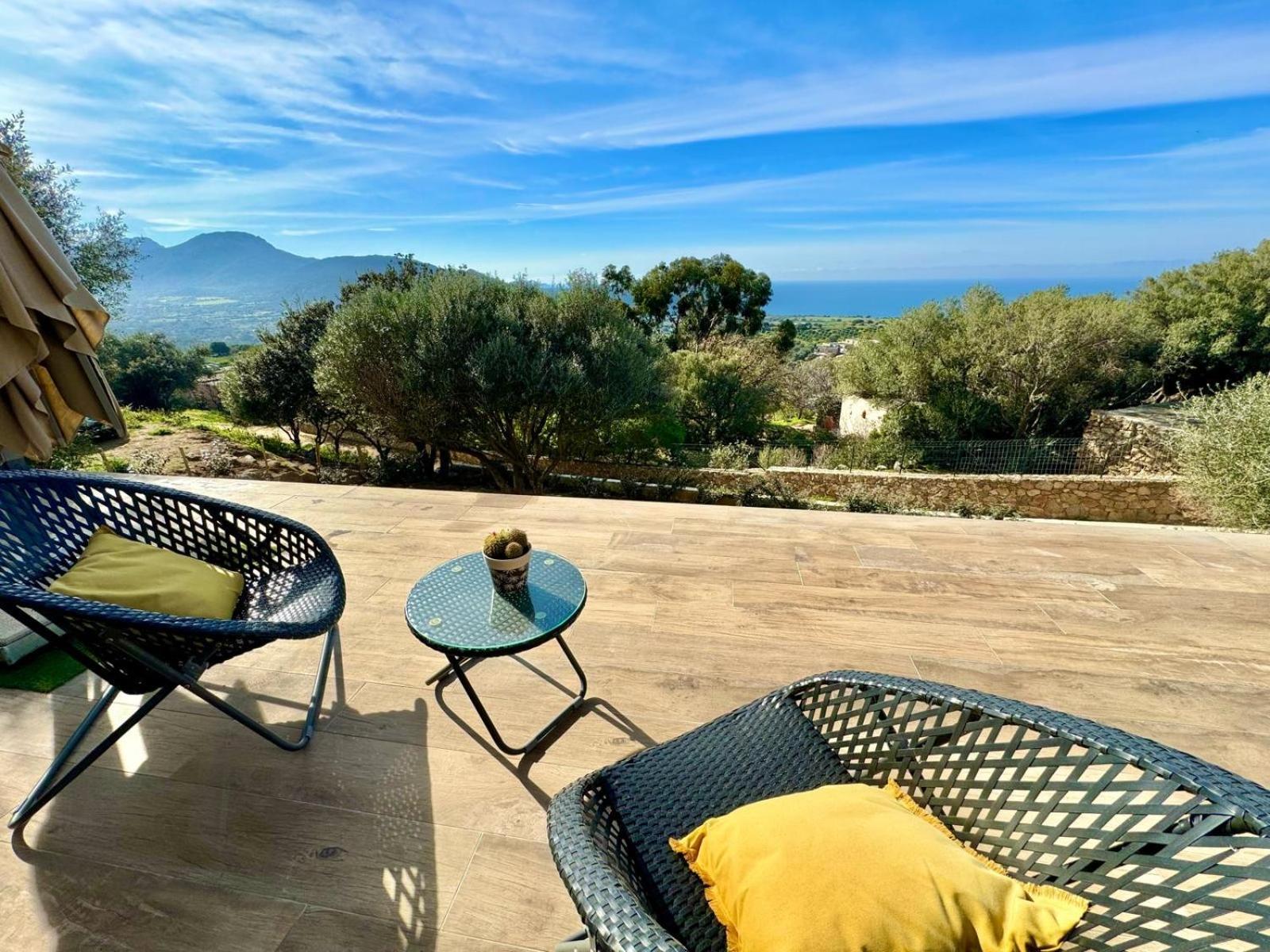 Super Villa Moderne Corbara Vue Mer Exteriér fotografie